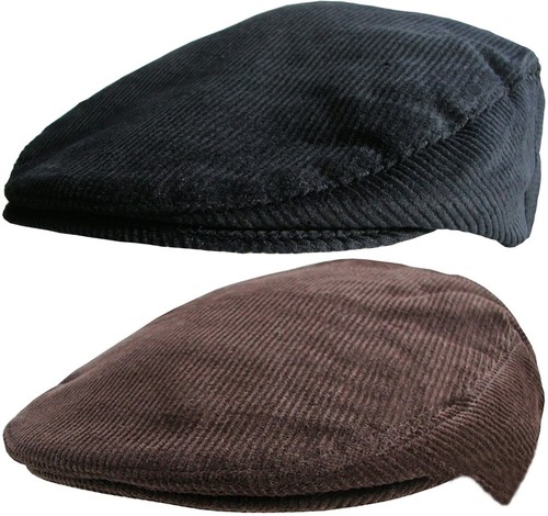 Corduroy flat cap traditional - corduroy,