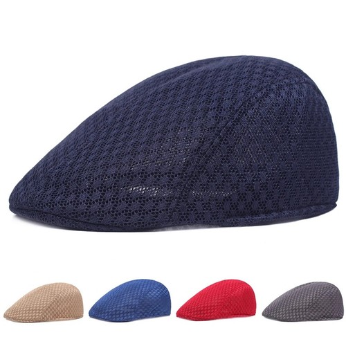 Men flat cap washed - men,