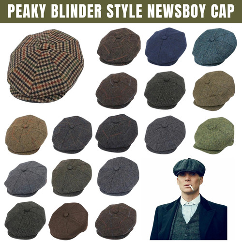 Peaky blinders hat newsboy - peaky,