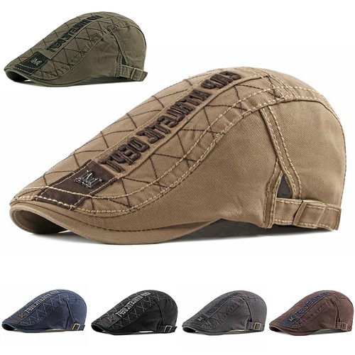 Retro men cotton ivy - ivy, flat