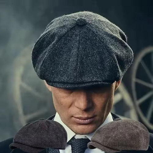 Flat cap with - flat,