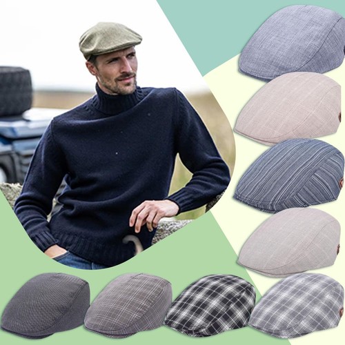 Men flat hat cotton summer - flat,