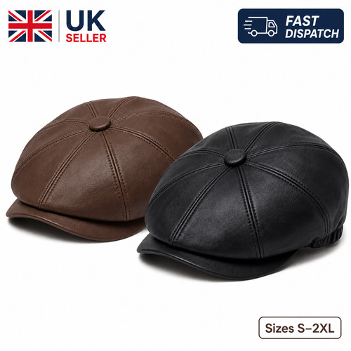 Mens peaky blinders leather - peaky,