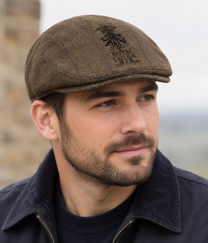Royal stallion tweed - royal, flat