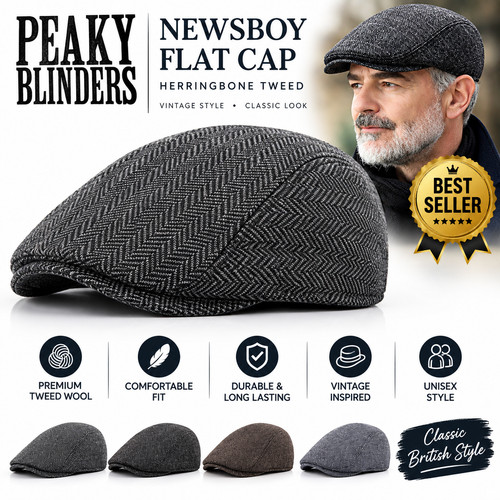 Peaky blinders hat newsboy - peaky,