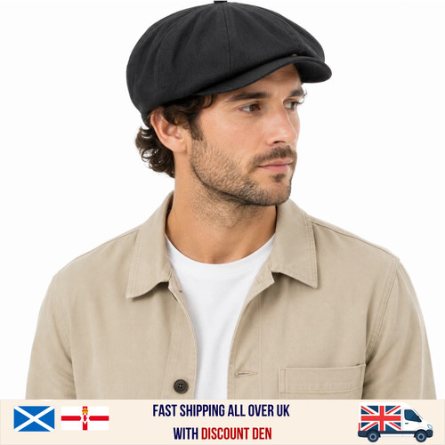 Flat cap with - cap, 'shelby'