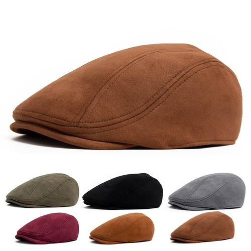 Retro men cotton ivy flat - men, cap