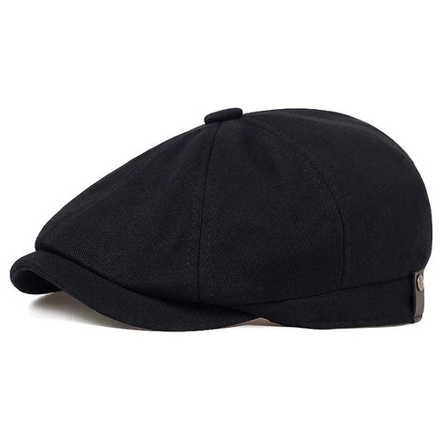Panels newsboy flat cap mens - 8,