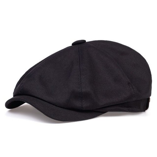 Black peaky blinders hat - black,