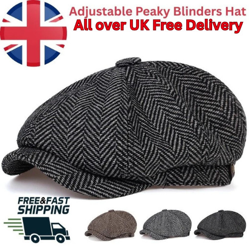 Adjustable peaky blinders hat - blinders,