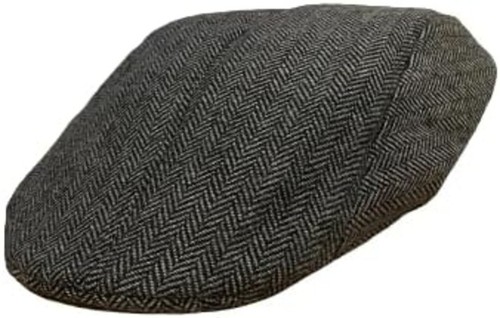 Mens grey newsboy flat - grey,