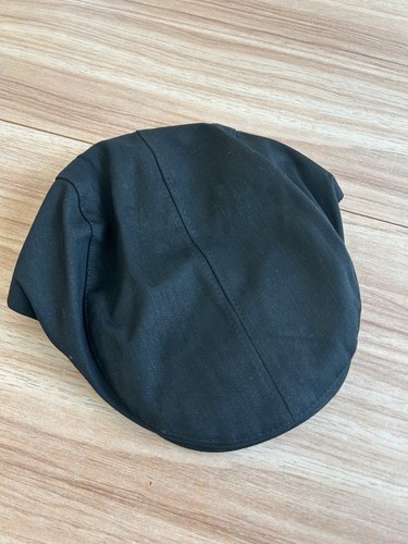 Mens black flat cap new - cap,
