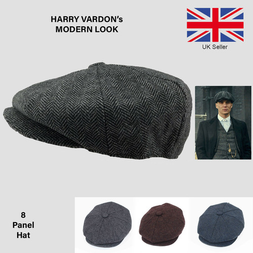 Peaky blinders hat - peaky, herringbone